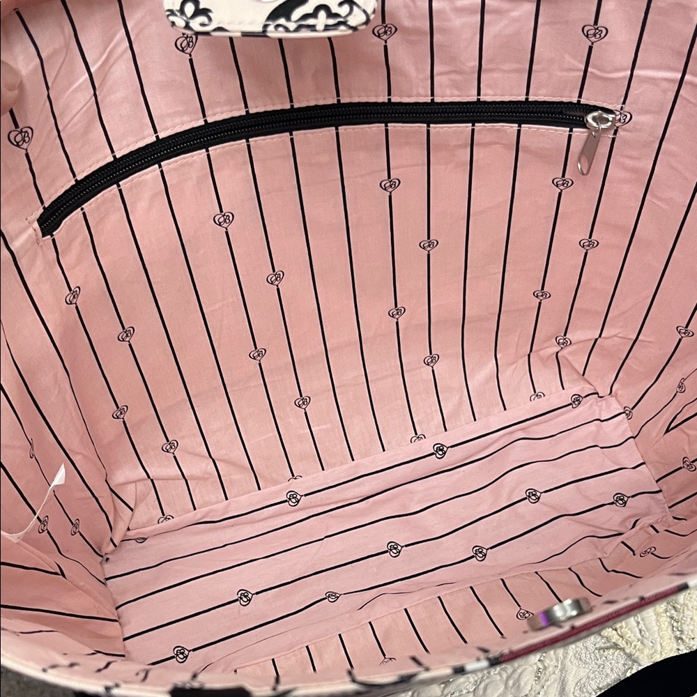 NWOT Brighton "My Sweet Valentine" Tote { small flaw} - Picture 9 of 13